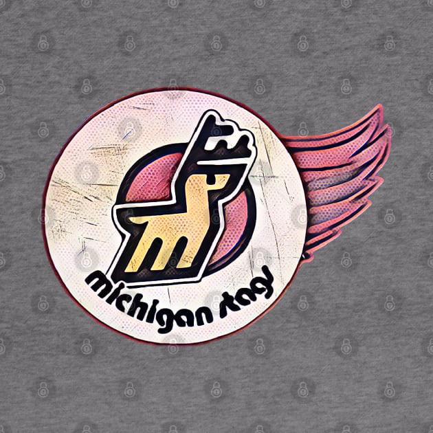 Michigan Stags Hockey by Kitta’s Shop